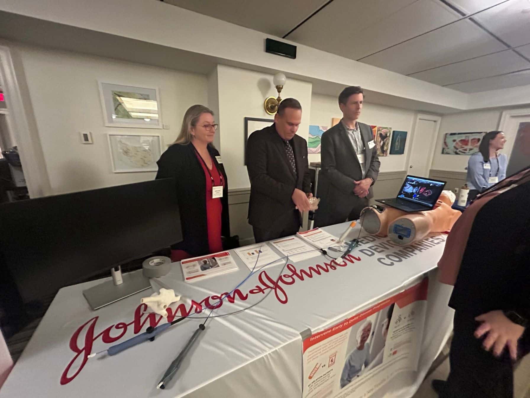 Johnson & Johnson booth at event