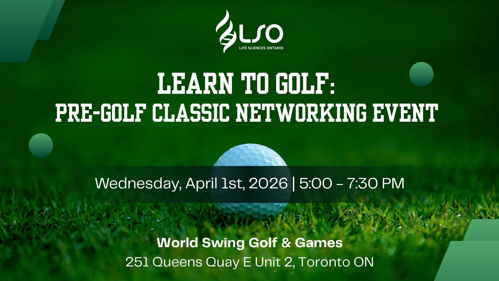 LSO Learn to Golf 2026