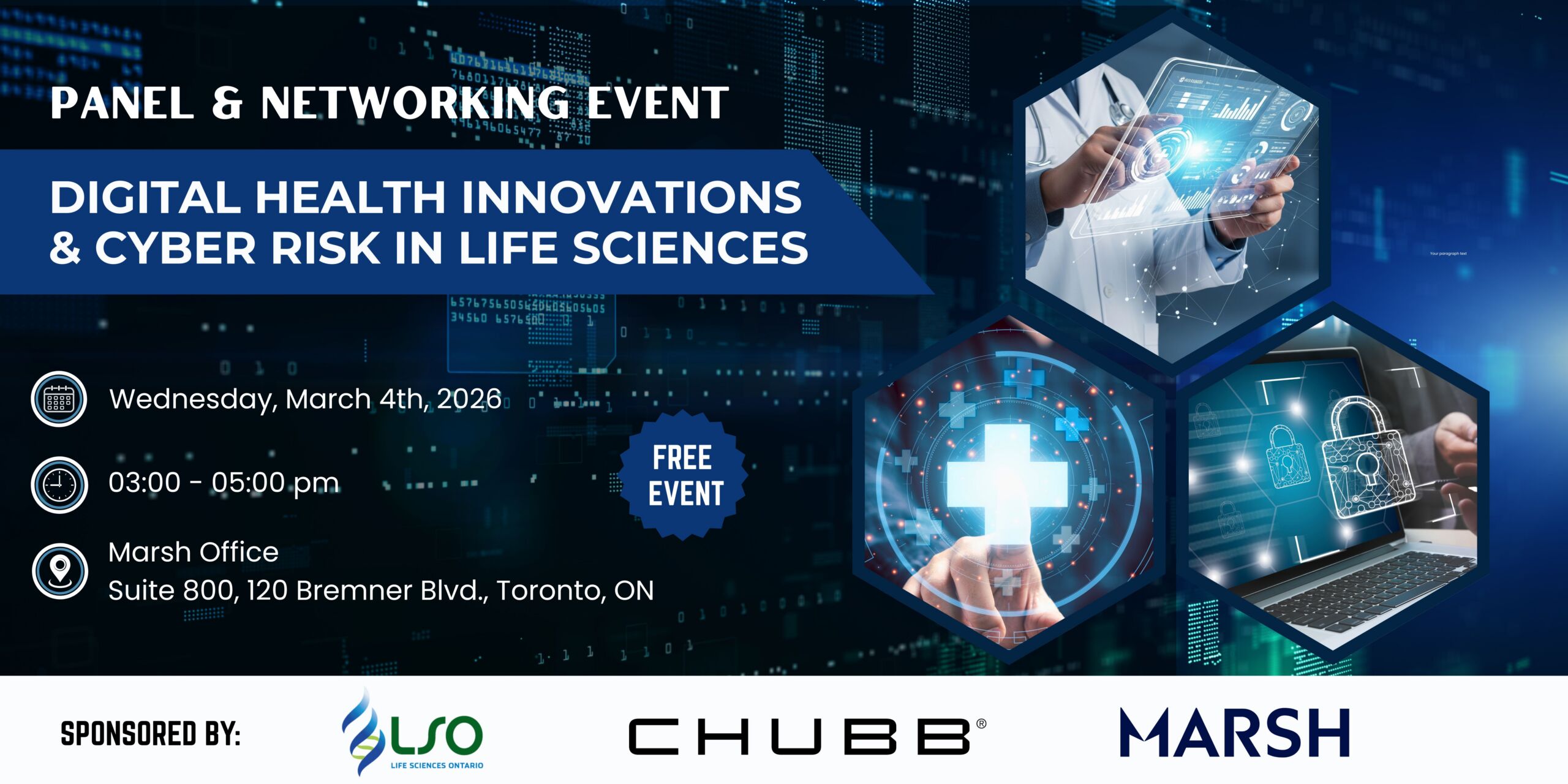 LSOMarshChubb Networking Event