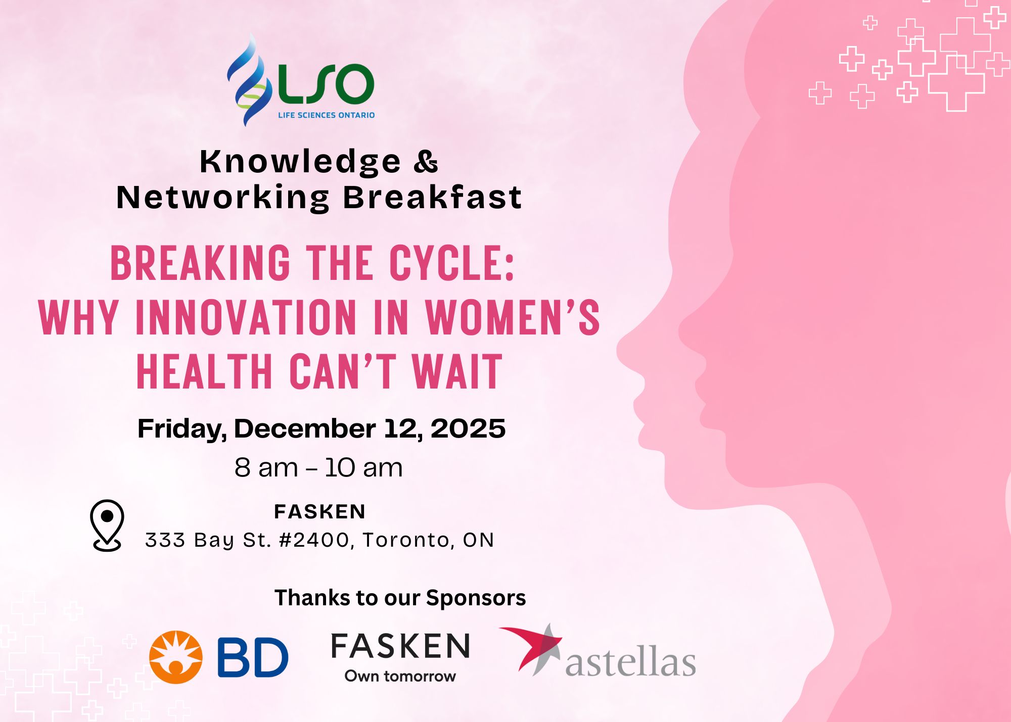 's Health Breakfast Promotional Banner