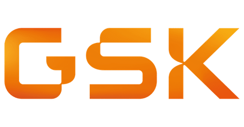 Orange GSK logo design