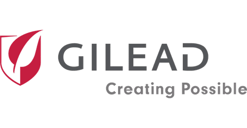 Gilead logo with tagline