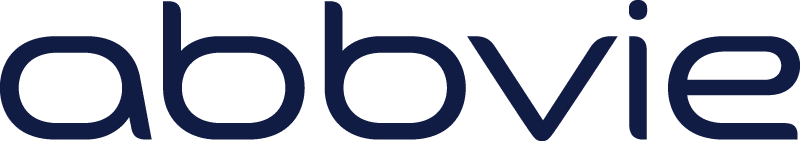 AbbVie logo in dark blue text