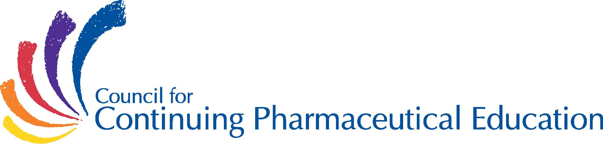 Colorful logo for pharmaceutical education