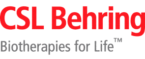 CSL Behring logo and tagline