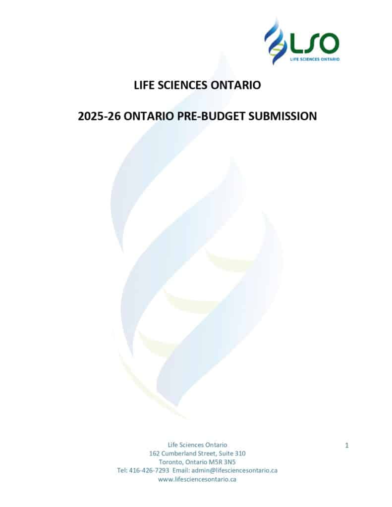 Budget submission document cover page