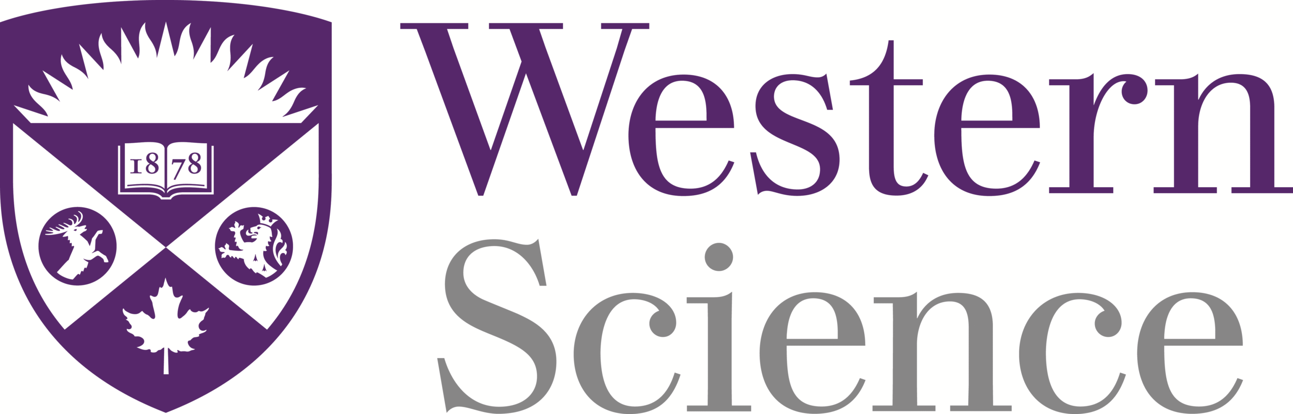 Western Science logo with shield design