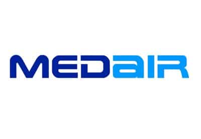 Logo for Medair organization