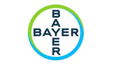 Bayer logo with circular design
